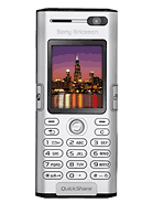 Best available price of Sony Ericsson K600 in Chile